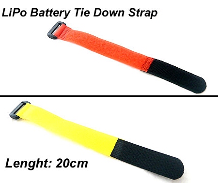 BTS20-1 Fantastic LiPo Battery Tie Down Strap Lenght 20cm 1pcs